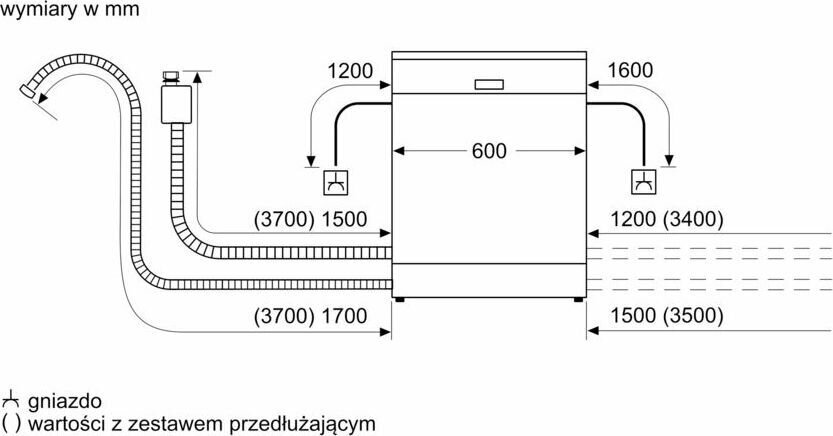 Bosch SGS4HVW31E kaina ir informacija | Indaplovės | pigu.lt