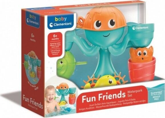 Clementoni Vonios žaislas Vandens parkas kaina ir informacija | Žaislai kūdikiams | pigu.lt