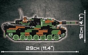 COBI - Конструктор Leopard 2A5 TVM, 1/35, 2620 цена и информация | Конструкторы и кубики | pigu.lt