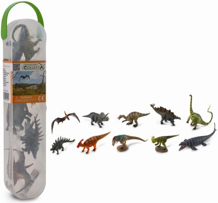 Dinozaurų rinkinys Mini Collecta, A1101 kaina ir informacija | Lavinamieji žaislai | pigu.lt