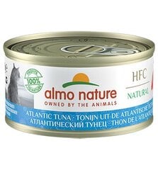 Almo Nature HFC Natural, для кошек, атлантический тунец, 70г. цена и информация | Консервы для кошек | pigu.lt