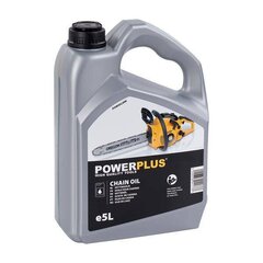 Масло для цепей PowerPlus 5L цена и информация | Запчасти для садовой техники | pigu.lt