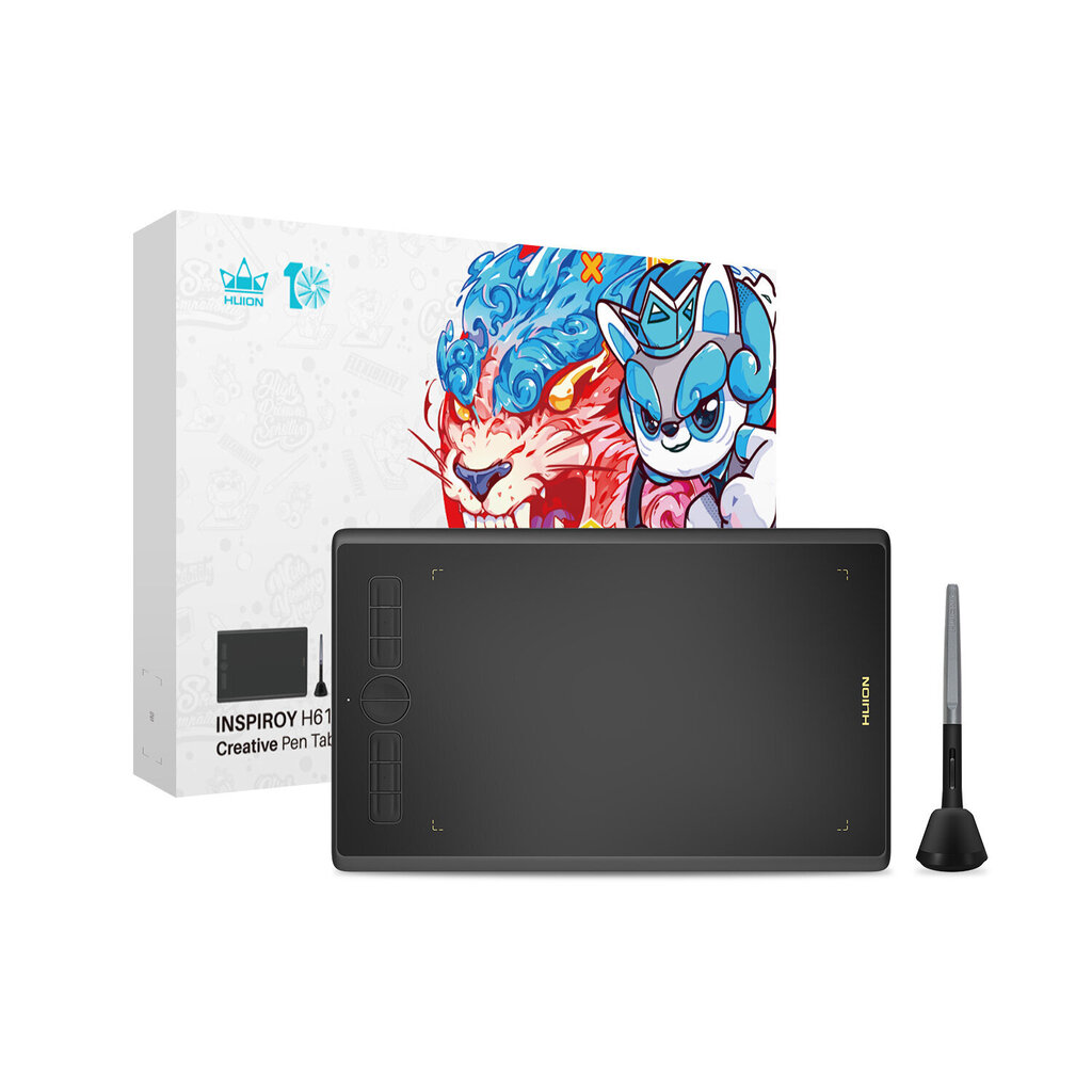 Huion H610X kaina ir informacija | Piešimo planšetės | pigu.lt