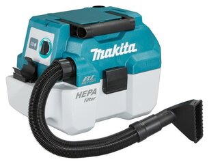 Makita DVC750LZX1 dust extractor Blue,White 7.5 L 55 W цена и информация | Промышленные пылесосы | pigu.lt