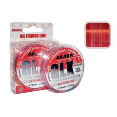 Valas AKARA Glx Ice Red 30m 0.16mm kaina ir informacija | Valai | pigu.lt