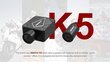 Innovv K5 vaizdo registratorius motociklui (2 kameros) цена и информация | Vaizdo registratoriai | pigu.lt