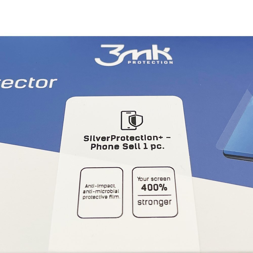 Plėvelių rinkinys karpymo mechanizmui 3MK All-Safe SilverProtection+ Phone 5vnt. kaina ir informacija | Apsauginės plėvelės telefonams | pigu.lt