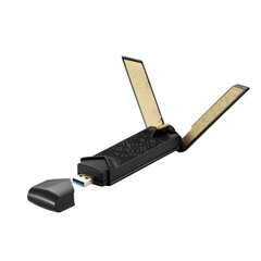 Asus Wireless Dual-band  USB-AX56 AX1800 цена и информация | Маршрутизаторы (роутеры) | pigu.lt