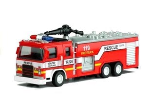 Пожарная машина с 2-мя лестницами 1:32 цена и информация | Игрушки для мальчиков | pigu.lt