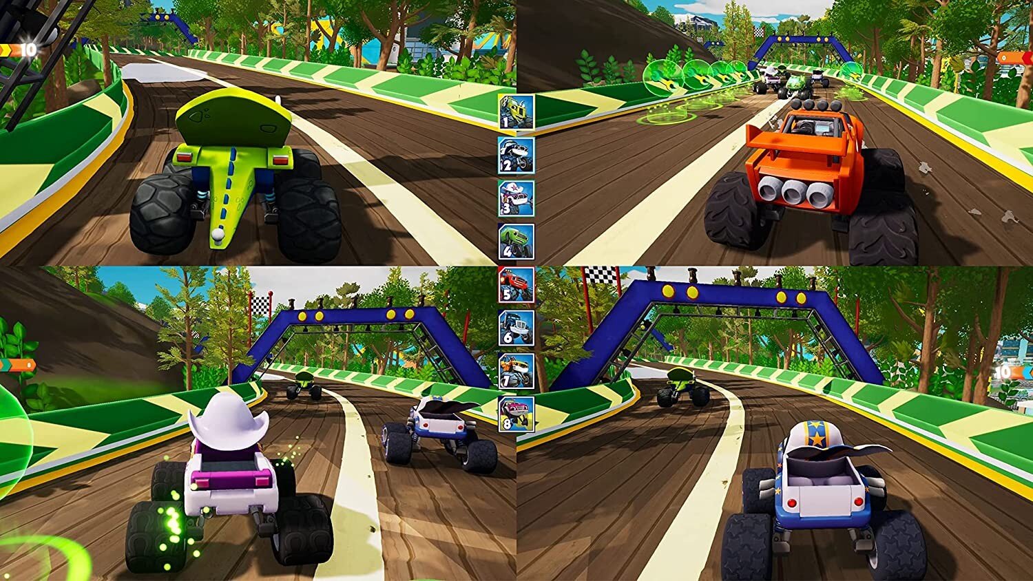 Компьютерная игра Игра Xbox One Blaze и машины-монстры: Axle City Racers  цена | pigu.lt