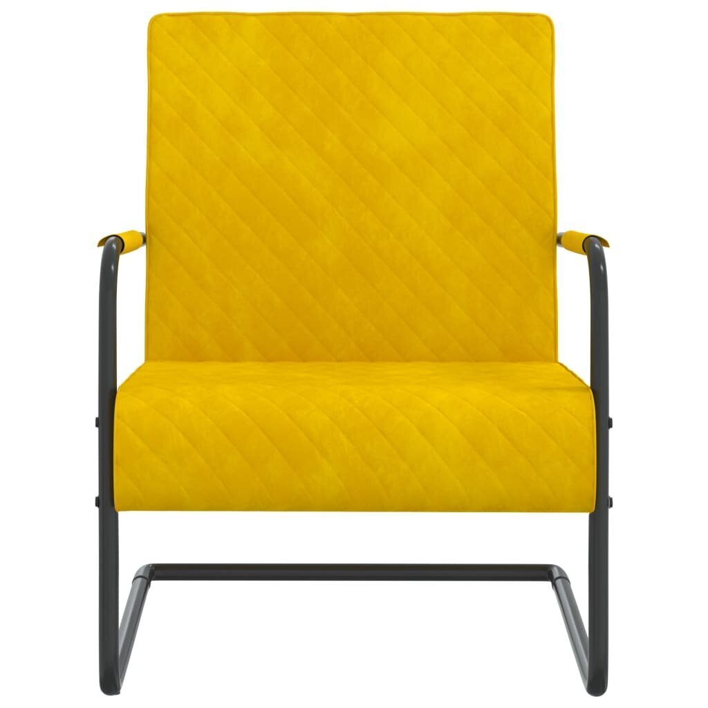 Gembinė kėdė, geltona цена и информация | Svetainės foteliai | pigu.lt