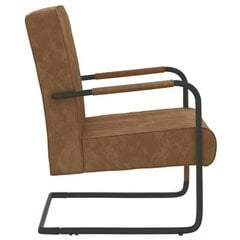 Gembinė kėdė, ruda цена и информация | Кресла в гостиную | pigu.lt