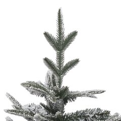 Dirbtinė Kalėdų eglutė su sniegu, žalia, 180cm, PVC ir PE цена и информация | Искусственные елки | pigu.lt
