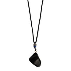 Ожерелье для женщин Black Obsidian La Gemmes S13013410 цена и информация | Женское колье | pigu.lt