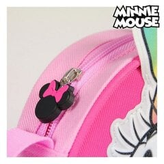 Krepšys per petį 3D Minnie Mouse, rožinis kaina ir informacija | Aksesuarai vaikams | pigu.lt