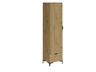Шкафчик ADRK Furniture Lenea G011, коричневый цвет цена и информация | Шкафчики в гостиную | pigu.lt