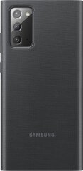 EF-ZN980CBE Samsung Clear dėklas Galaxy Note 20 5G Mystic juoda kaina ir informacija | Telefono dėklai | pigu.lt
