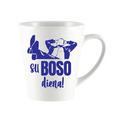 Latte formos puodelis Bosadienis, 360 ml kaina ir informacija | Kitos originalios dovanos | pigu.lt