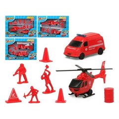Transporto priemonių žaidimo rinkinys, raudonas kaina ir informacija | Žaislai berniukams | pigu.lt