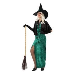 Kostumas suaugusiems Ragana Žalia цена и информация | Карнавальные костюмы | pigu.lt