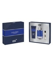 Rinkinys Montblanc vyrams: kvapusis vanduo EDP, 100 ml + dušo želė, 100 ml + kvapusis vanduo, 7.5 ml kaina ir informacija | Mont Blanc Kvepalai, kosmetika | pigu.lt