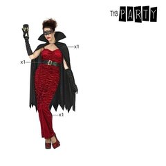 Kostumas suaugusiems Moteris vampyrė su kailiu Juodas kaina ir informacija | Karnavaliniai kostiumai | pigu.lt