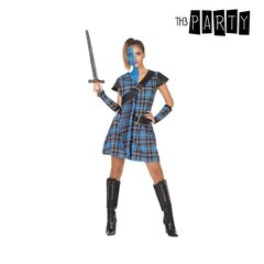 Маскарадные костюмы для взрослых Синий Шотландка 4 pcs цена и информация | Карнавальные костюмы | pigu.lt