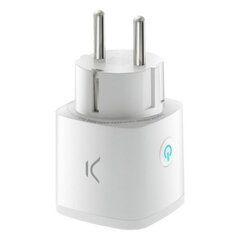 Išmanusis lizdas Ksix Smart Energy Mini Wifi 250V Balta kaina ir informacija | Elektros jungikliai, rozetės | pigu.lt