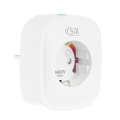 Умная розетка KSIX Smart Energy Slim WIFI 250В цена и информация | Выключатели, розетки | pigu.lt