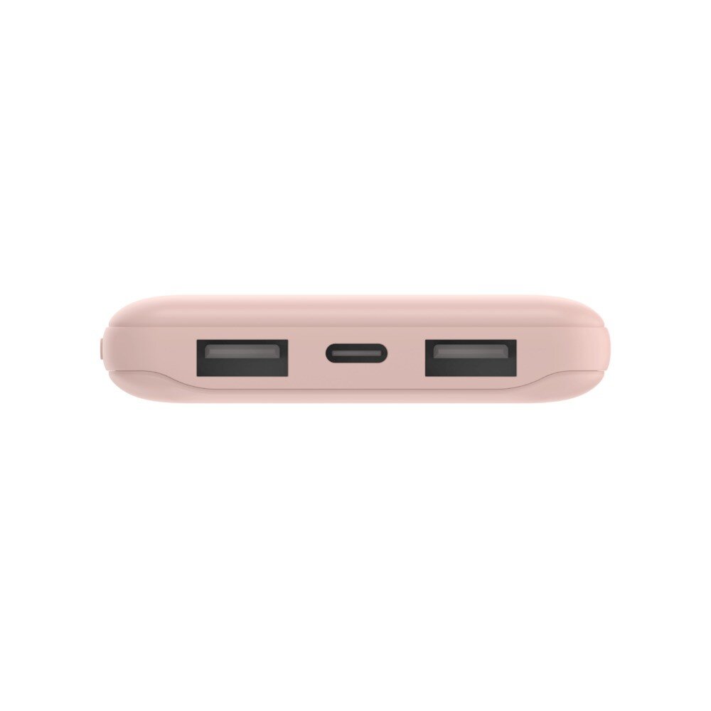 Belkin PowerBank 10 000 mAh USB A & C 15 W rožinis auksas kaina ir informacija | Atsarginiai maitinimo šaltiniai (power bank) | pigu.lt