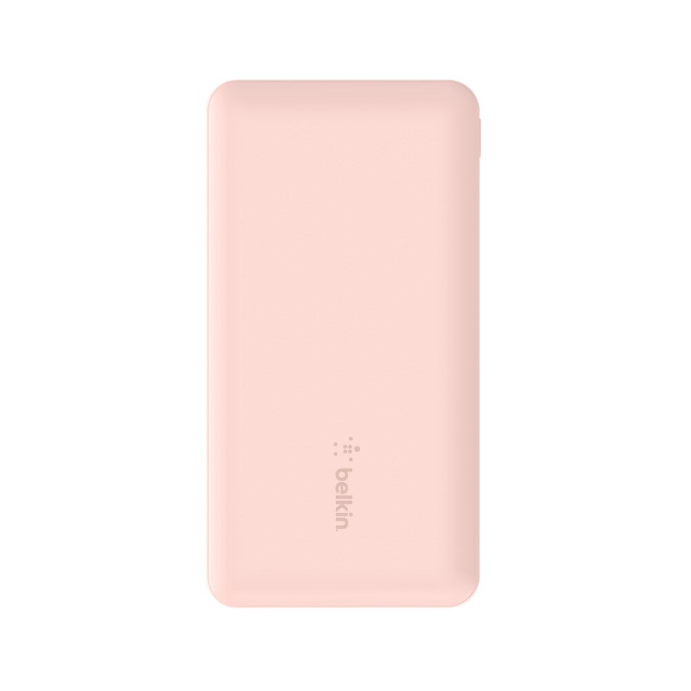 Belkin PowerBank 10 000 mAh USB A & C 15 W rožinis auksas kaina ir informacija | Atsarginiai maitinimo šaltiniai (power bank) | pigu.lt