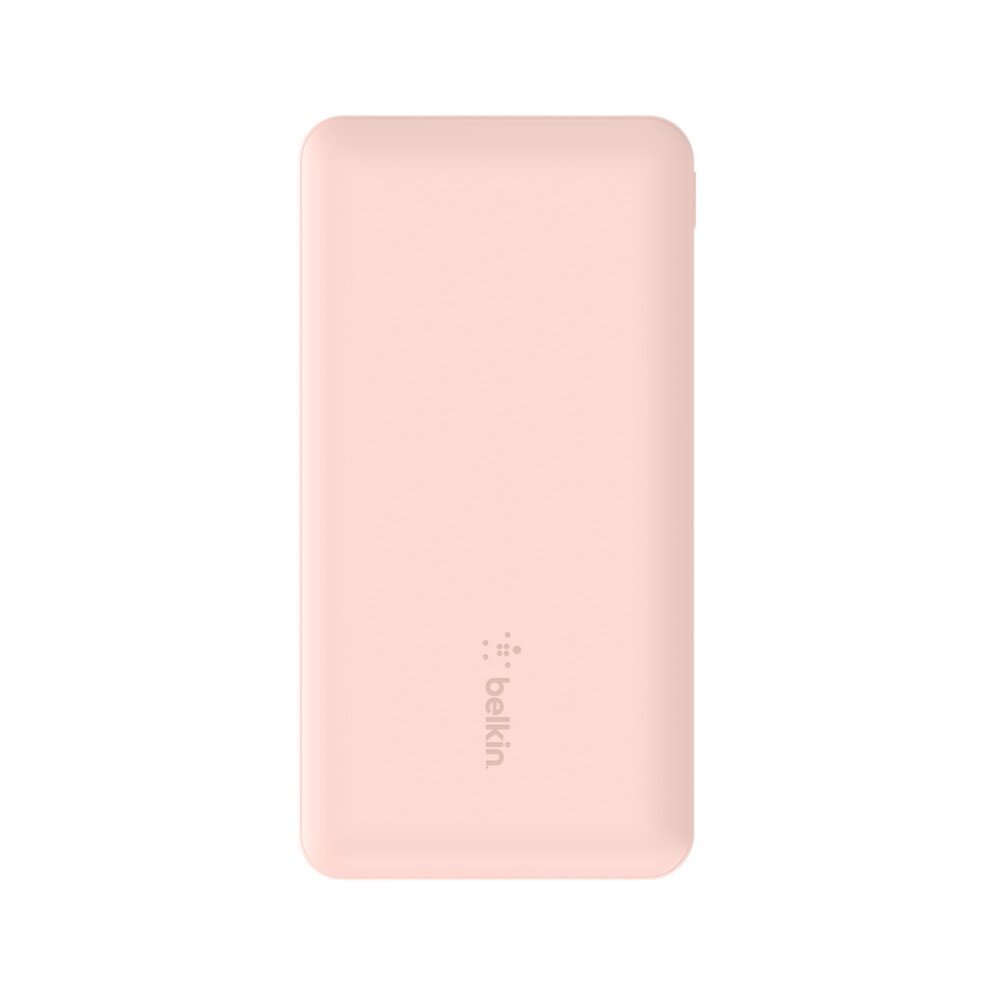 Belkin PowerBank 10 000 mAh USB A & C 15 W rožinis auksas цена и информация | Atsarginiai maitinimo šaltiniai (power bank) | pigu.lt