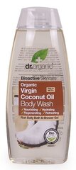 Natūrali dušo želė Dr. Organic Coconut Oil, 250 ml kaina ir informacija | Dušo želė, aliejai | pigu.lt