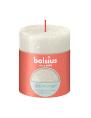 Kvapioji žvakė Bolsius Rustic Shimmer Ivory kaina ir informacija | Bolsius Baldai ir namų interjeras | pigu.lt