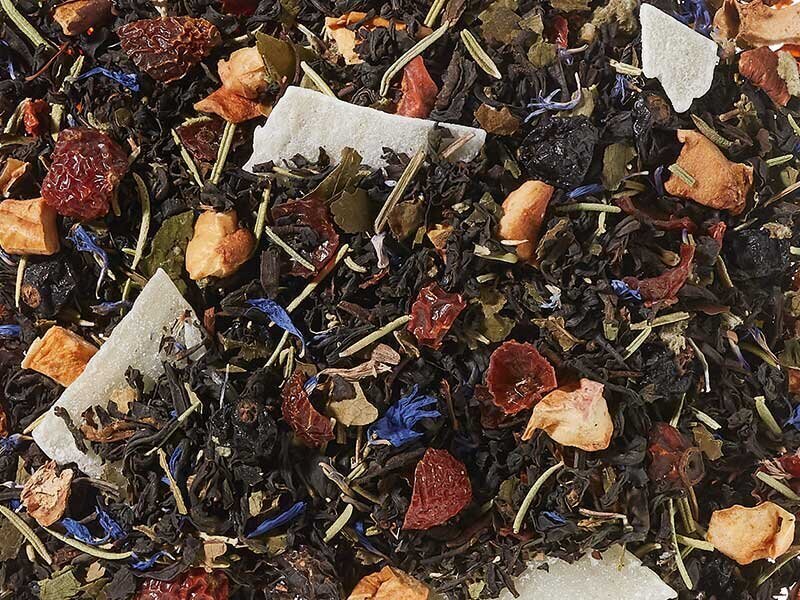 Juodoji arbata su alavijo ir juodųjų serbentų skoniu "Aloe Vera Cassis flavored" kaina ir informacija | Arbata | pigu.lt
