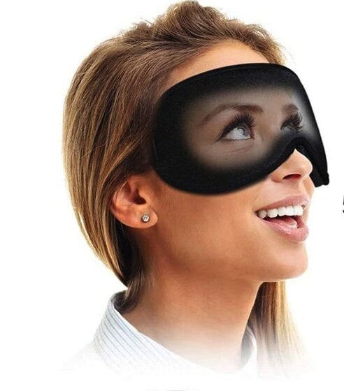 3D kaukė akims ﻿100% šviesos blokavimas kaina ir informacija | Naktiniai, pižamos moterims | pigu.lt