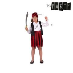 Kostiumas vaikams Piratas Raudona kaina ir informacija | Karnavaliniai kostiumai | pigu.lt