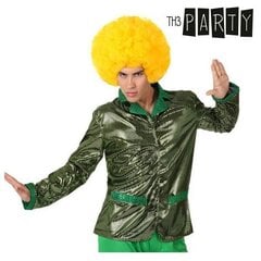 Куртка для взрослых Disco Блеск Зеленый цена и информация | Карнавальные костюмы | pigu.lt
