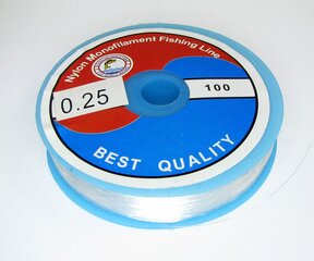 Valas 0.25 mm 100 m kaina ir informacija | Papuošalų gamybai, vėrimui | pigu.lt