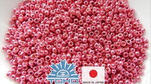 Бисер TOHO® Seed Beads PermaFinish - Galvanized Orchid TR-11-PF563 11/0 (2,2 мм) 10 г. цена и информация | Принадлежности для изготовления украшений, бисероплетения | pigu.lt