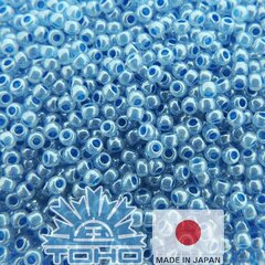 Бисер TOHO® Seed Beads Ceylon Denim Blue 11/0 (2,2 мм) 10 г. цена и информация | Принадлежности для изготовления украшений, бисероплетения | pigu.lt