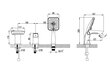 LEMARK LM4545C "UNIT" 3 skylių integruotas vonios maišytuvas su priedais, 10 metų garantija kaina ir informacija | Vandens maišytuvai | pigu.lt