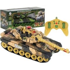 Nuotoliniu būdu valdomas tankas War Tank 9993, rudas kaina ir informacija | Žaislai berniukams | pigu.lt