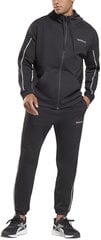 Reebok Cпортивные Kостюмы Te Piping Flc Tracksuit Черный HC9508/S цена и информация | Мужская спортивная одежда | pigu.lt