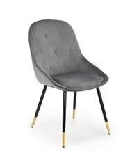 2-jų kėdžių komplektas Halmar K437, pilkas kaina ir informacija | Virtuvės ir valgomojo kėdės | pigu.lt
