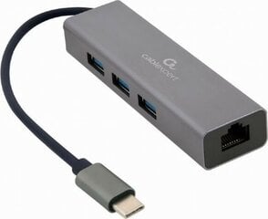 Gembird USB C адаптер цена и информация | Адаптеры, USB-разветвители | pigu.lt