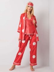 Pižama moterims Red 292058314, raudona цена и информация | Женские пижамы, ночнушки | pigu.lt