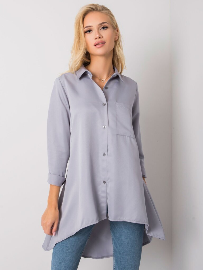 Marškiniai moterims Gilliana 292058309, pilki kaina ir informacija | Palaidinės, marškiniai moterims | pigu.lt