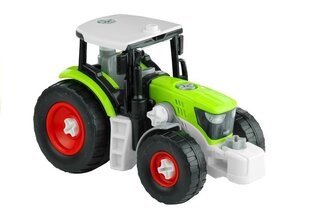 Traktorius su priekaba ir rąstais 43 cm kaina ir informacija | Žaislai berniukams | pigu.lt
