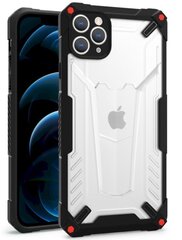 Telefono dėklas Fusion hybrid protect case, skirtas Apple iPhone 13 Pro Max, juodas kaina ir informacija | Telefono dėklai | pigu.lt